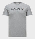 Flocked Logo T-shirt Grey