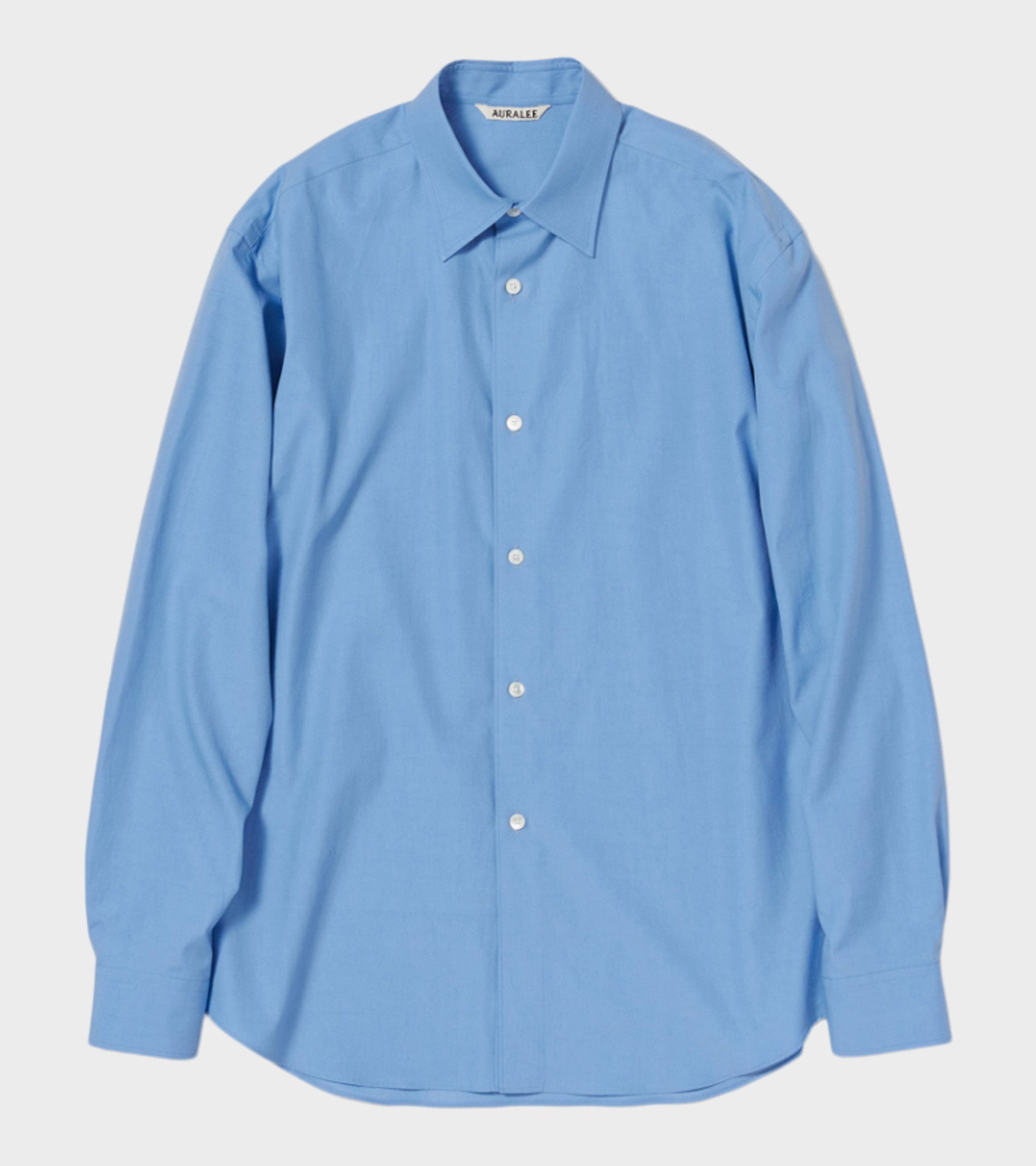 Washed Finx Twill Shirt Blue