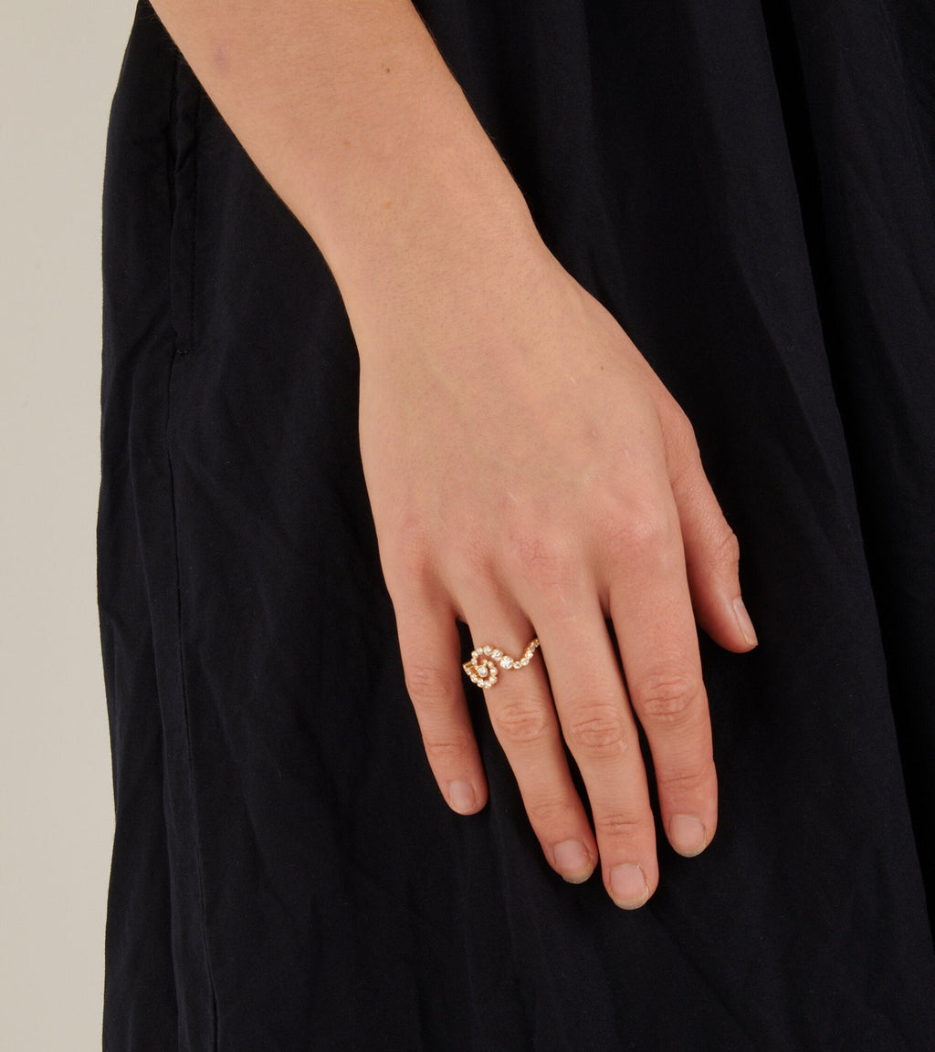 Ensemble de Ciel Ring Gold