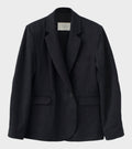 Linen Blazer Black