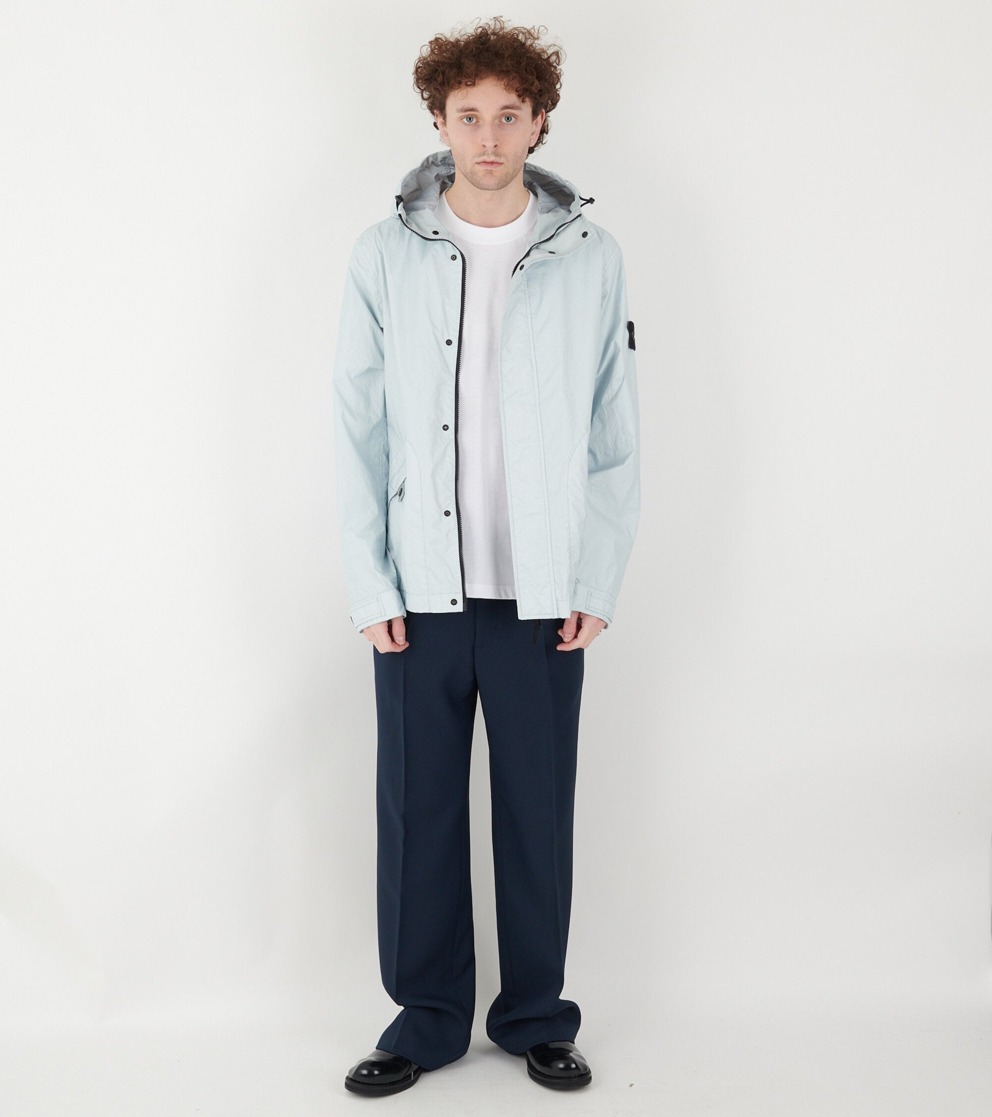 Sune Tailored Bootcut Trousers Navy
