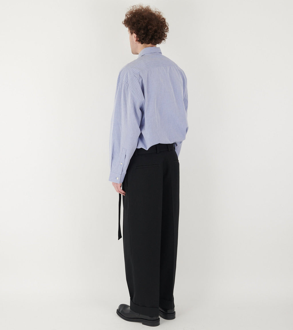 Belted Trousers Black