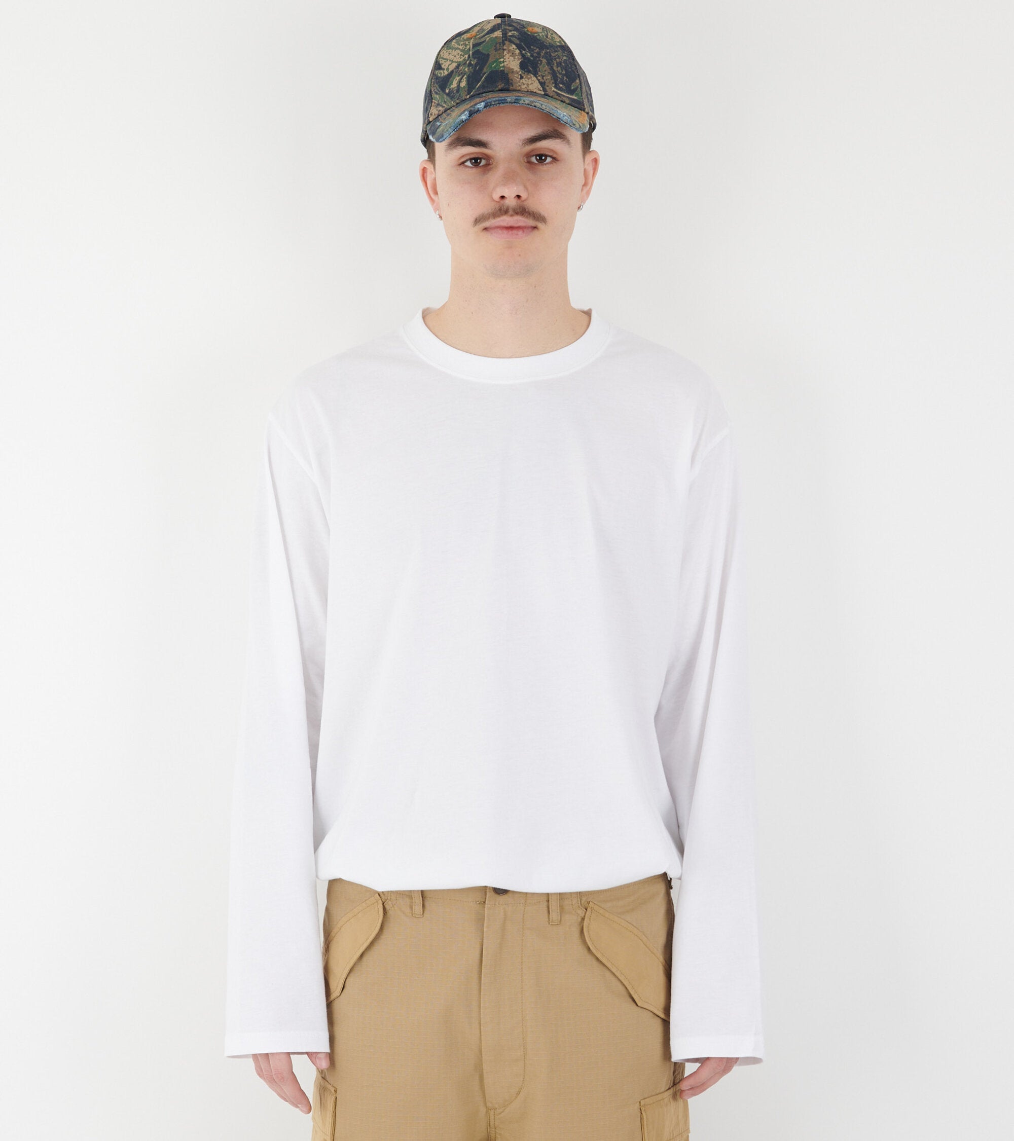 Greg Back Logo Longsleeve White