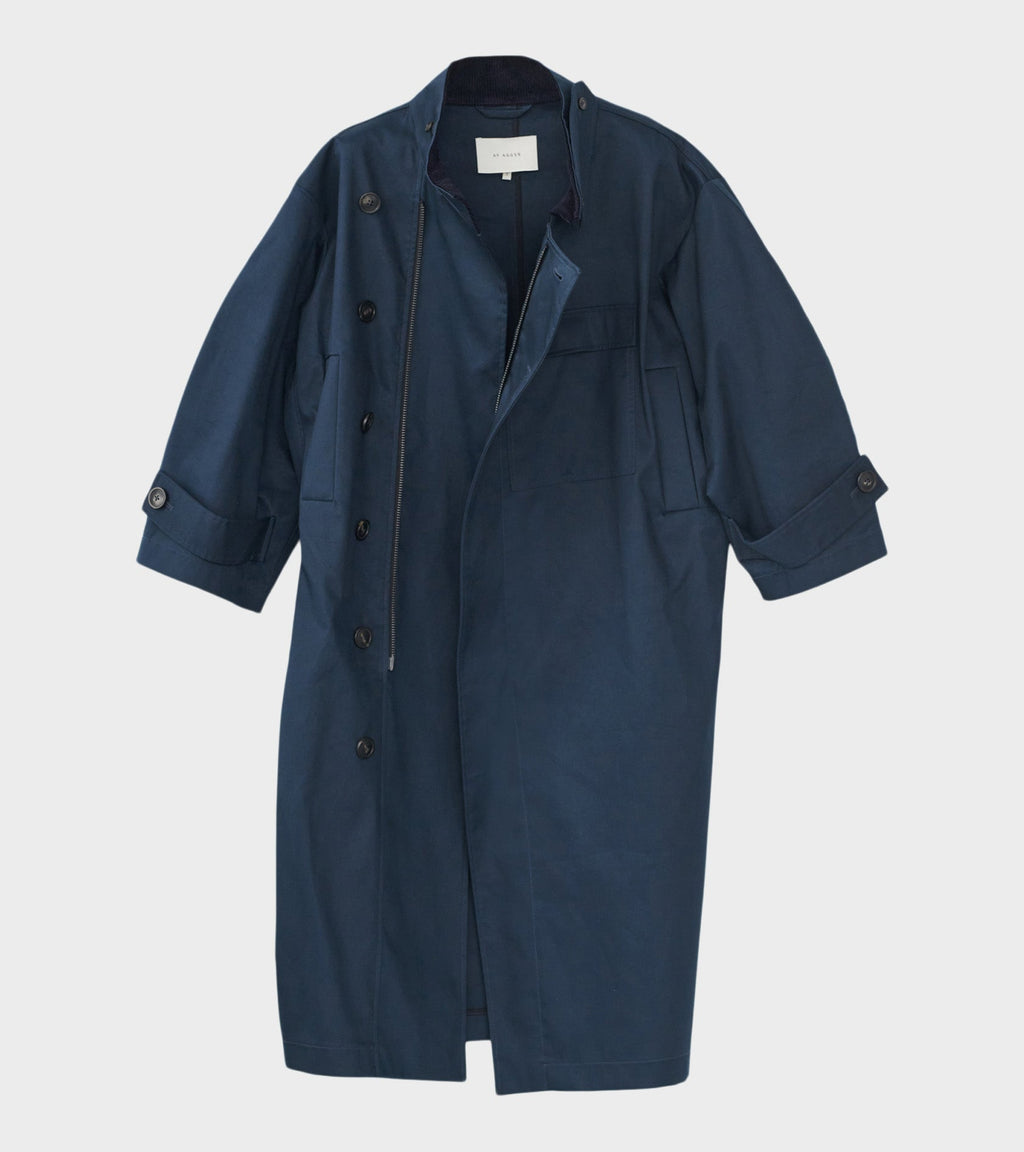 Water Resistant Coat Navy