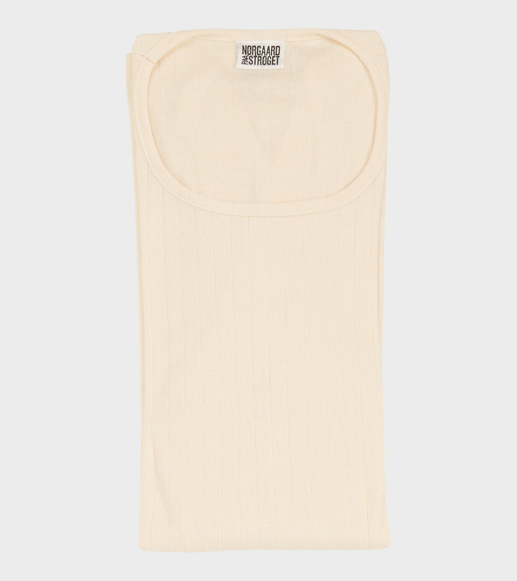 101 Rib Solid Colour Ecru