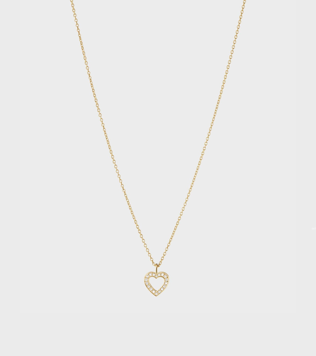 Amour Simple Necklace Gold