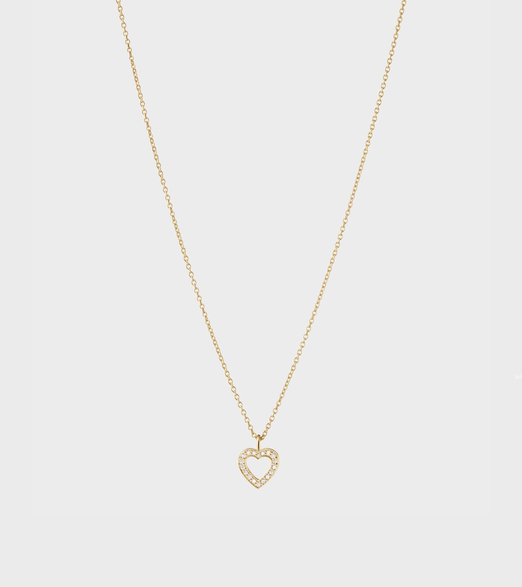 Amour Simple Necklace Gold