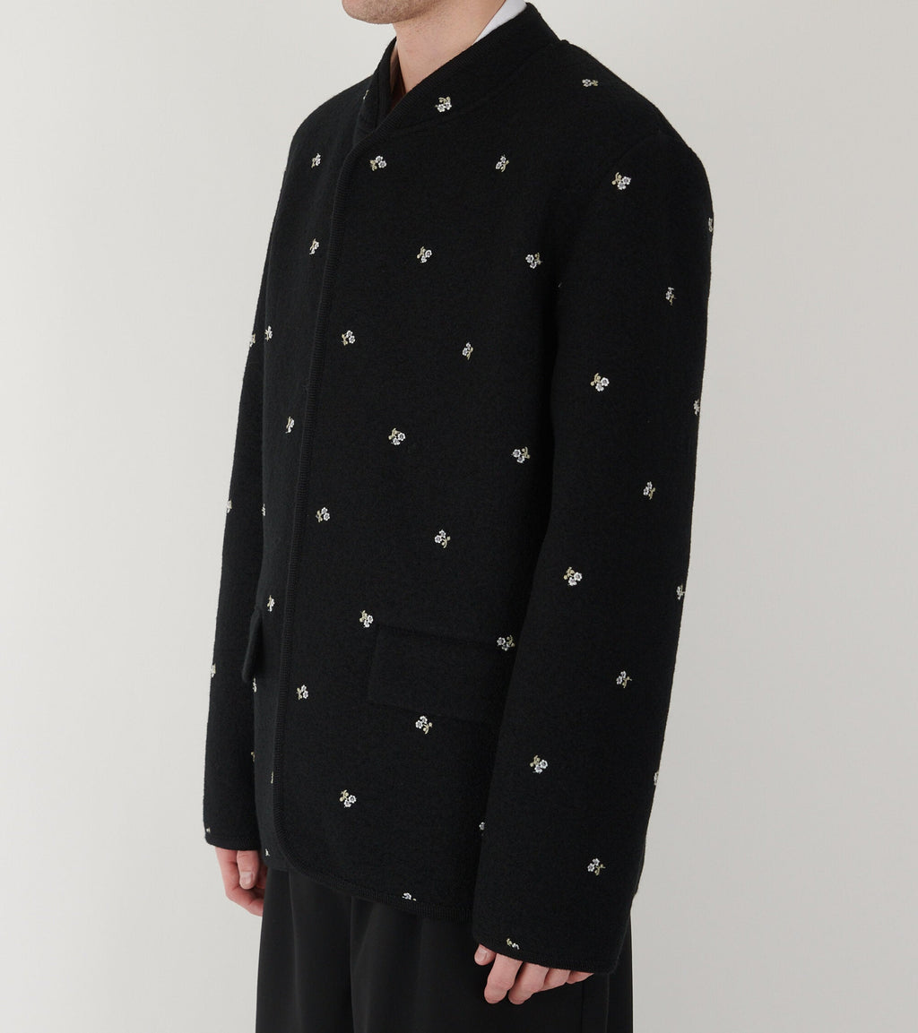 Walker Jacket City Flowers Black
