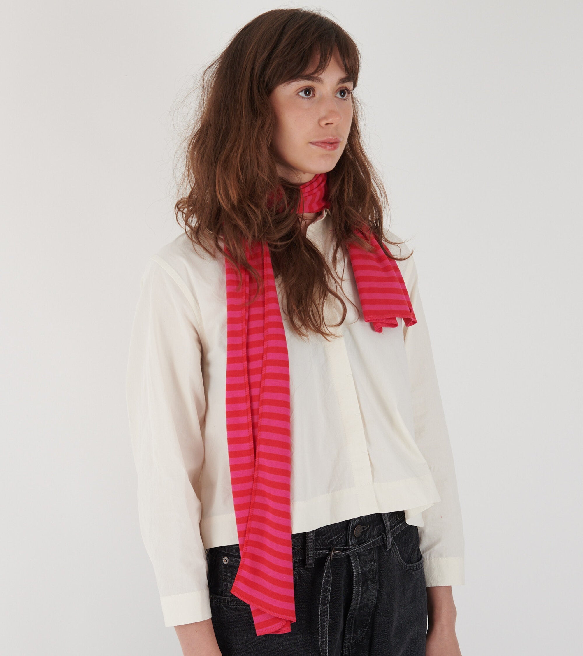 Scarf Interlock Red/Pink