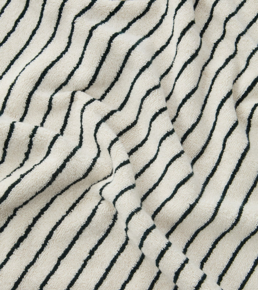 Bath Towel 70x140 Racing Green Stripes
