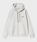 Hooded American Script Jacket Ash Heather