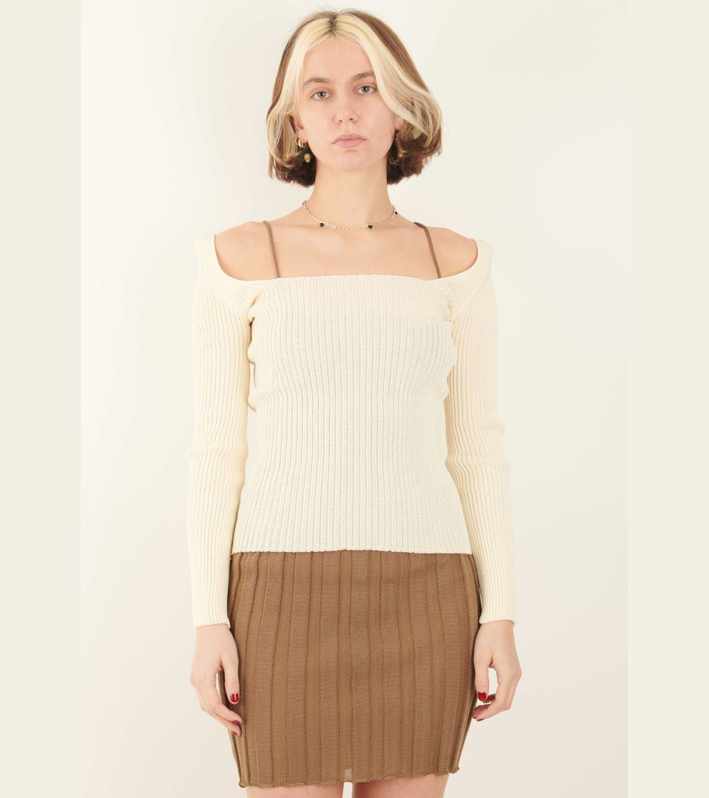 Katrine Mini Dress Tan