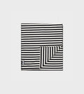 Scarf Interlock Black/Ecru