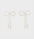 Grande Rosette De Perle Earrings