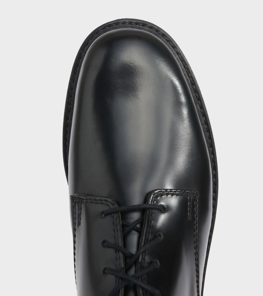 Uniform Parade Black Leather