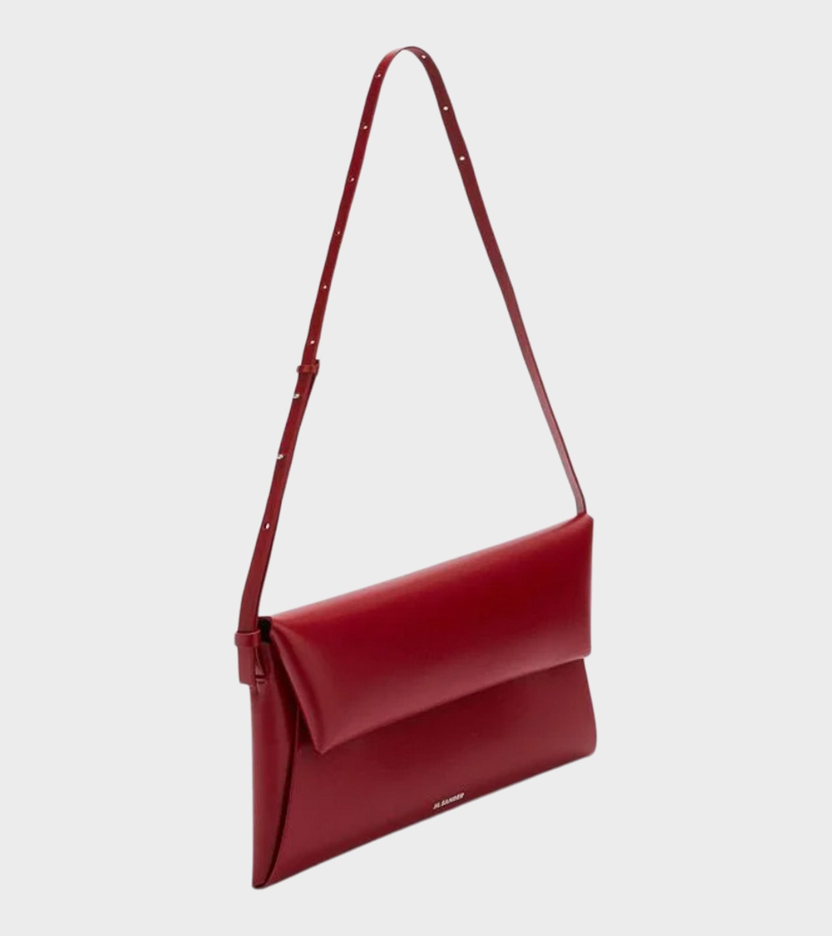 Folded Small Crossbody Bag Cedar Red