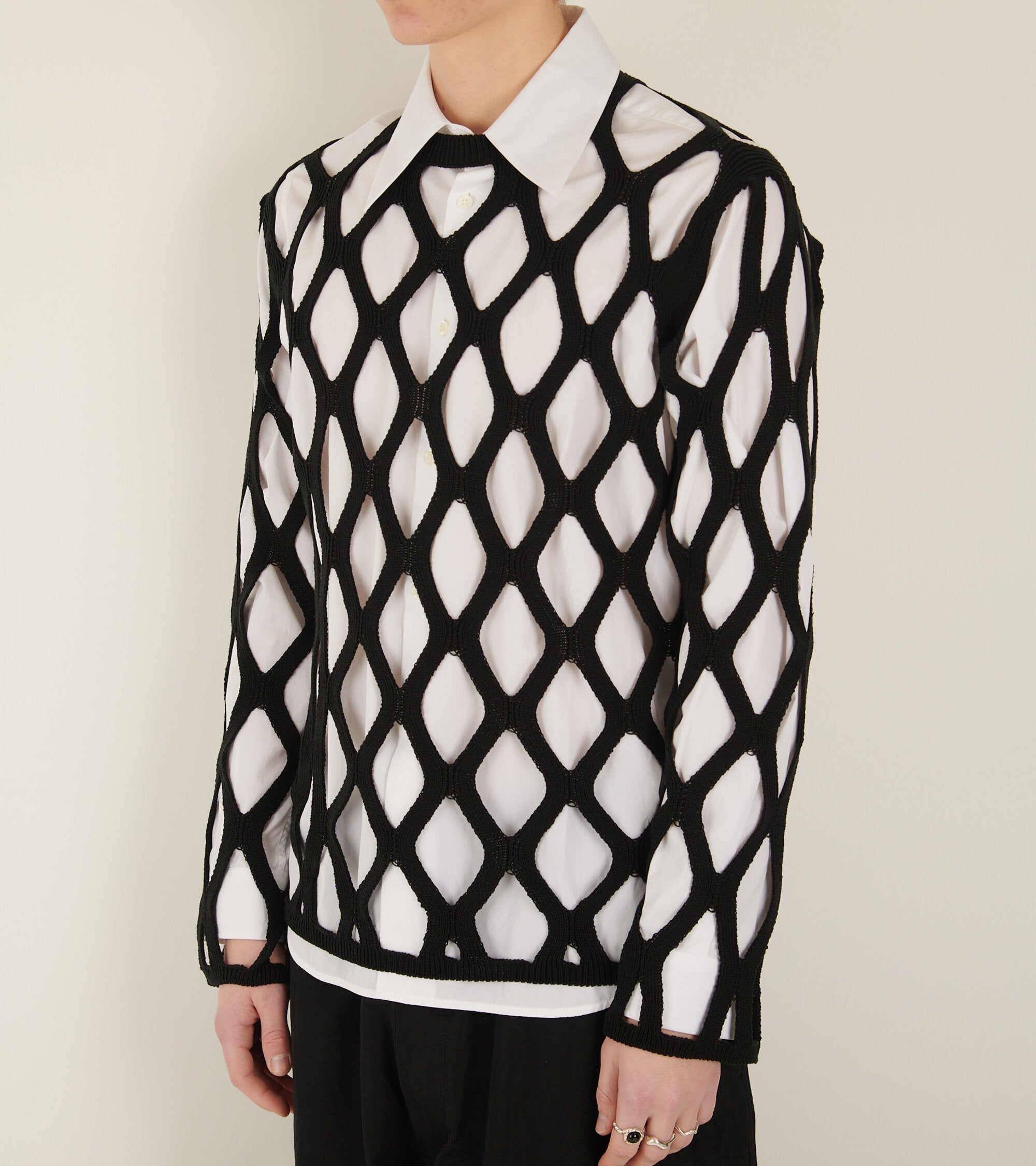 1M-N005-S24 Sweater Black