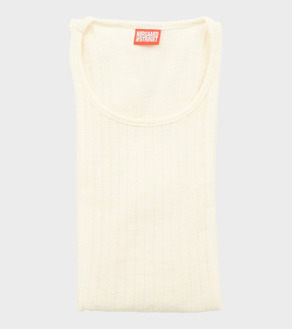 101 Wool Rib Ecru