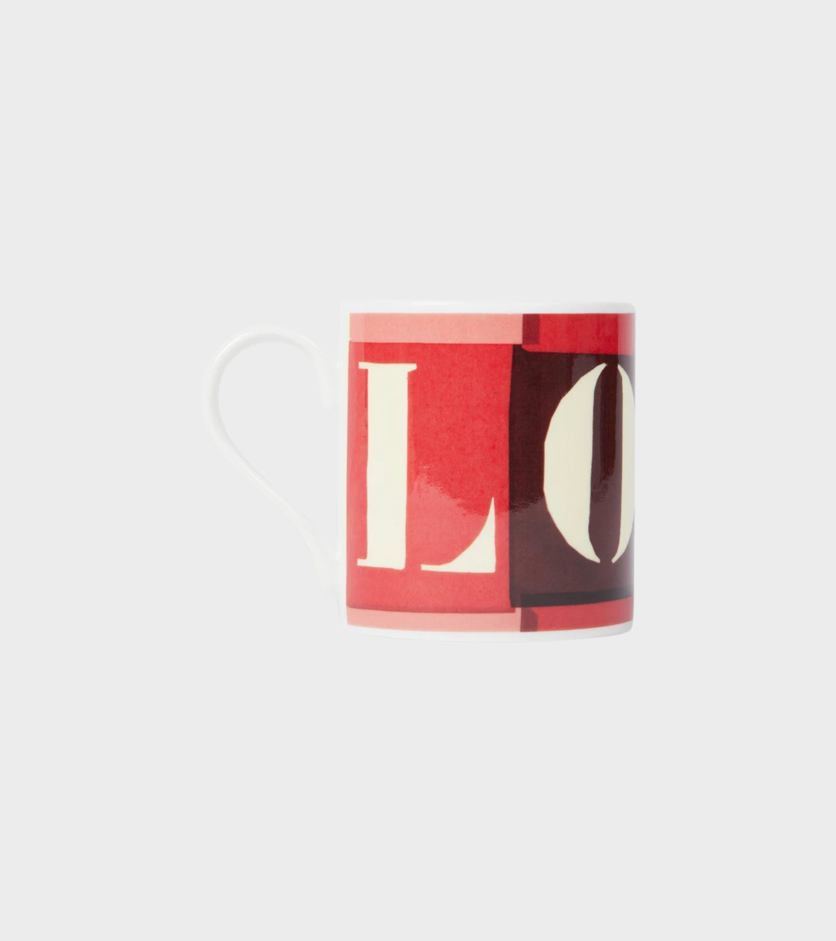 Love Mug Red/White