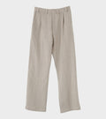 Linen Box Trousers Nature
