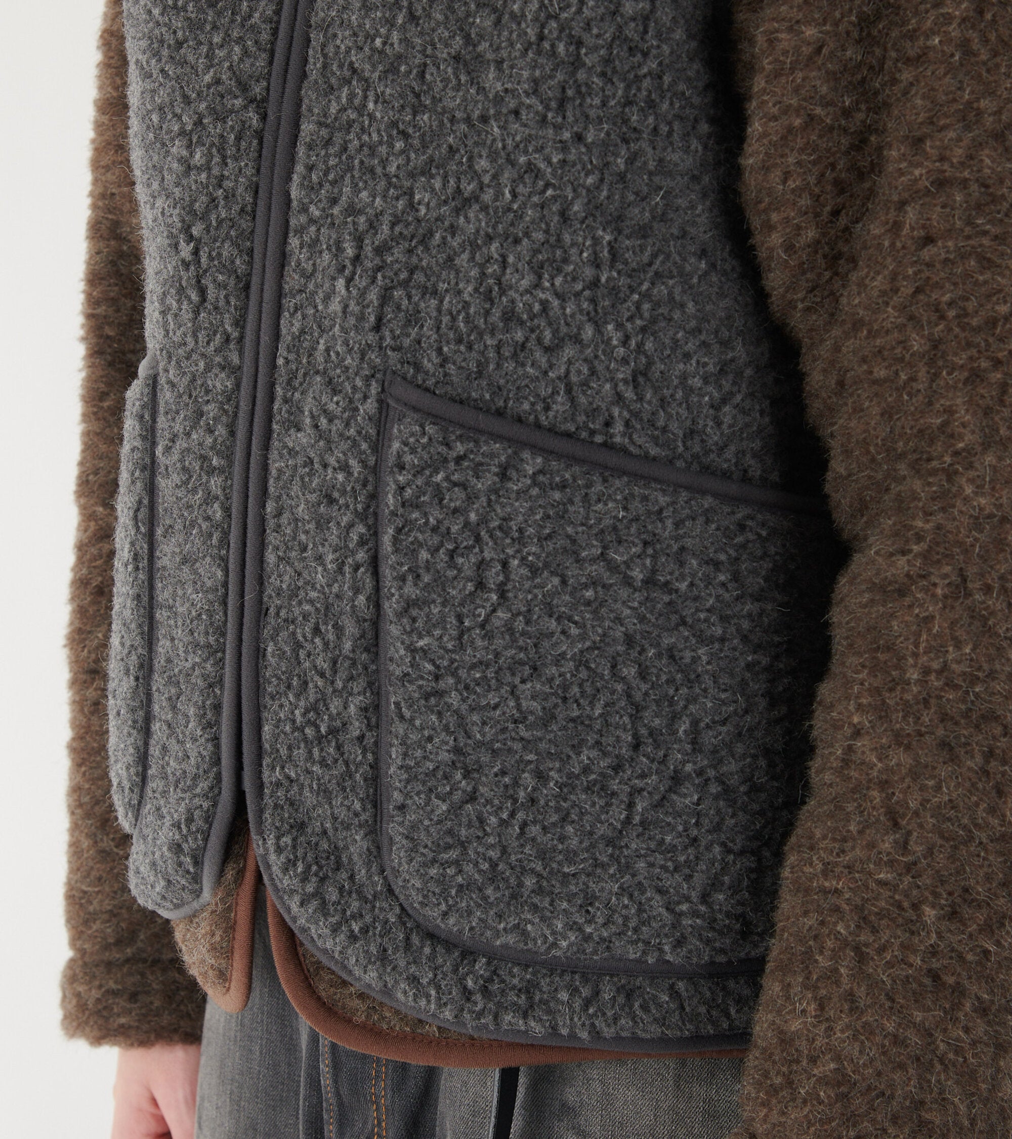 Zip Vest Graphite