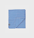 Scarf Interlock Cobalt Blue/Ecru