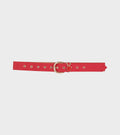 Snoopy Belt Bright Red