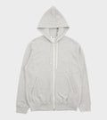 U Backside Red Heart Hoodie Grey