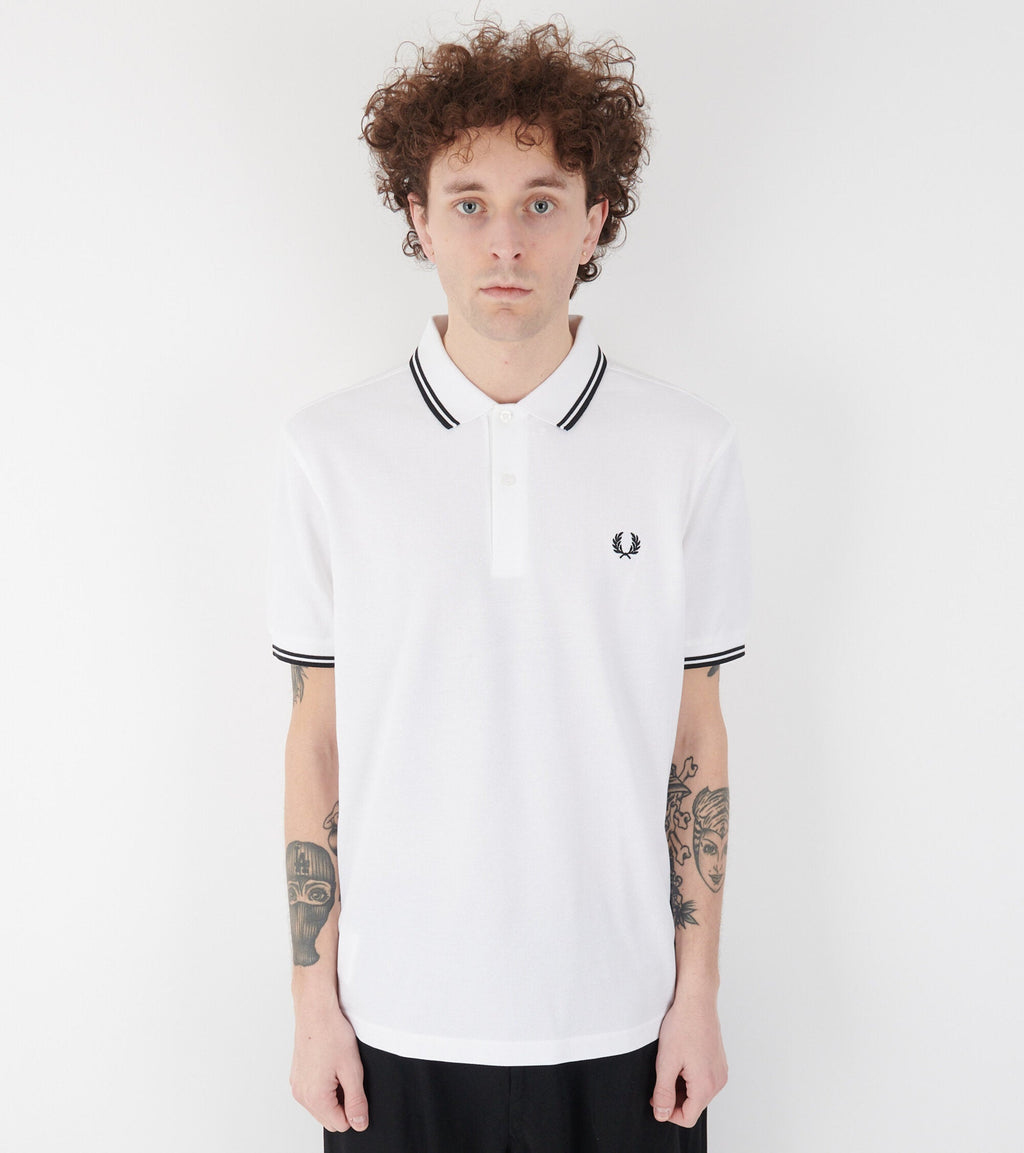 X Fred Perry Strong Will Polo White