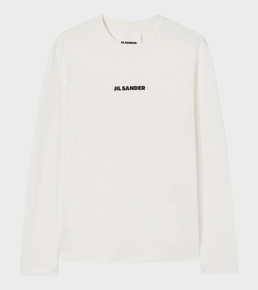 Logo L/S T-shirt Porcelain
