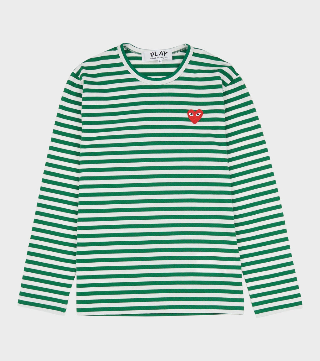 U Striped LS T-shirt Green