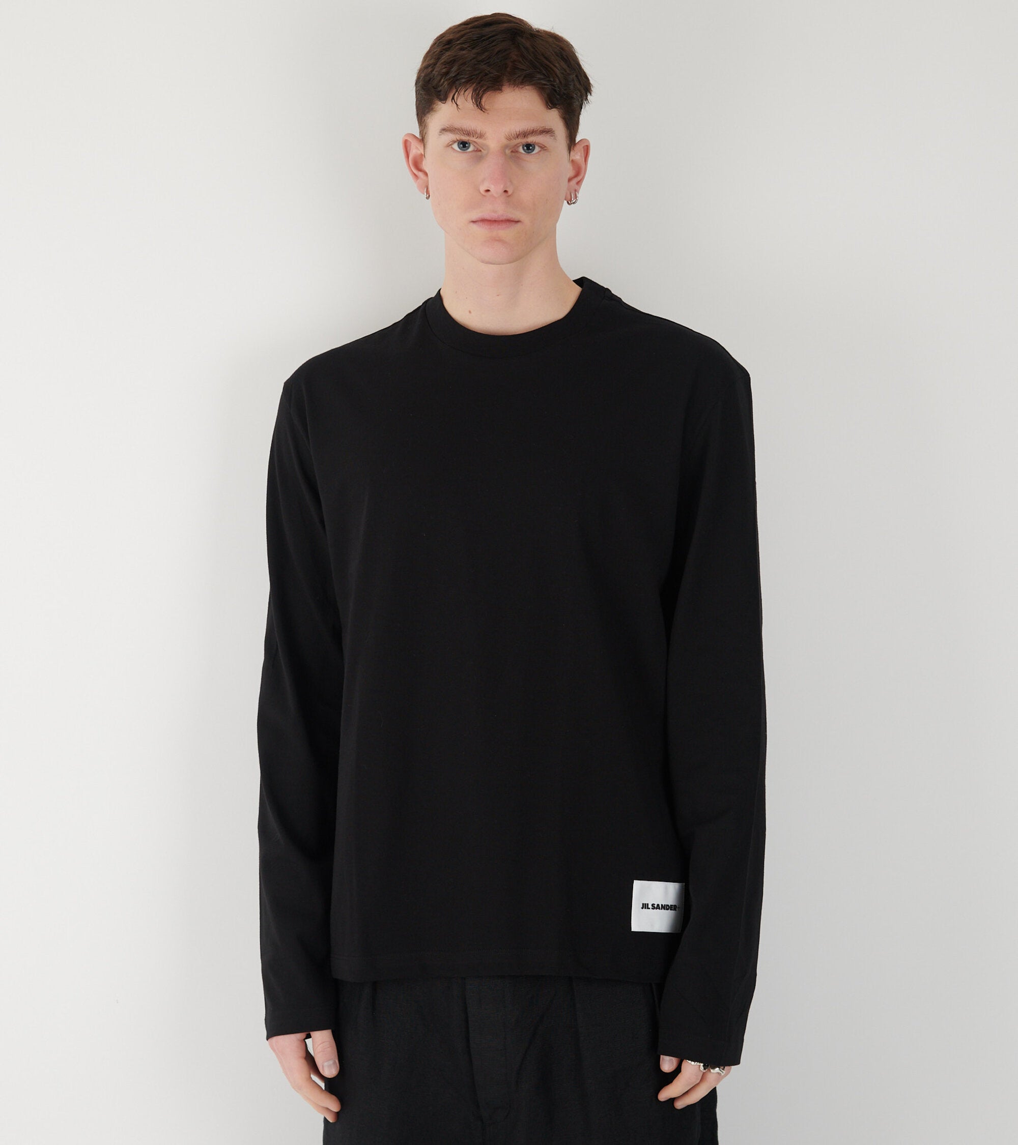 3-Pack L/S T-shirt Set Black