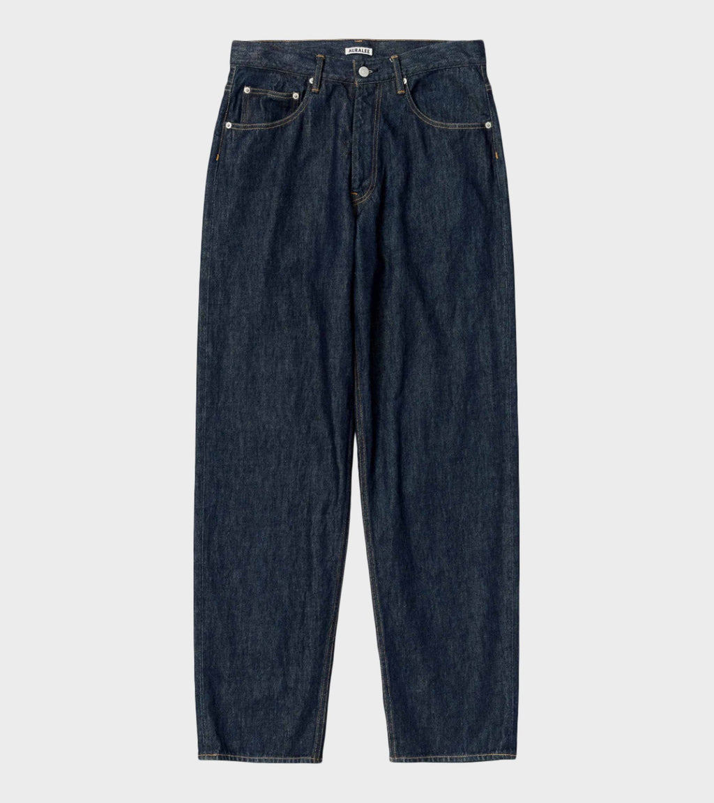 Hard Twist Denim Wide Pants Indigo