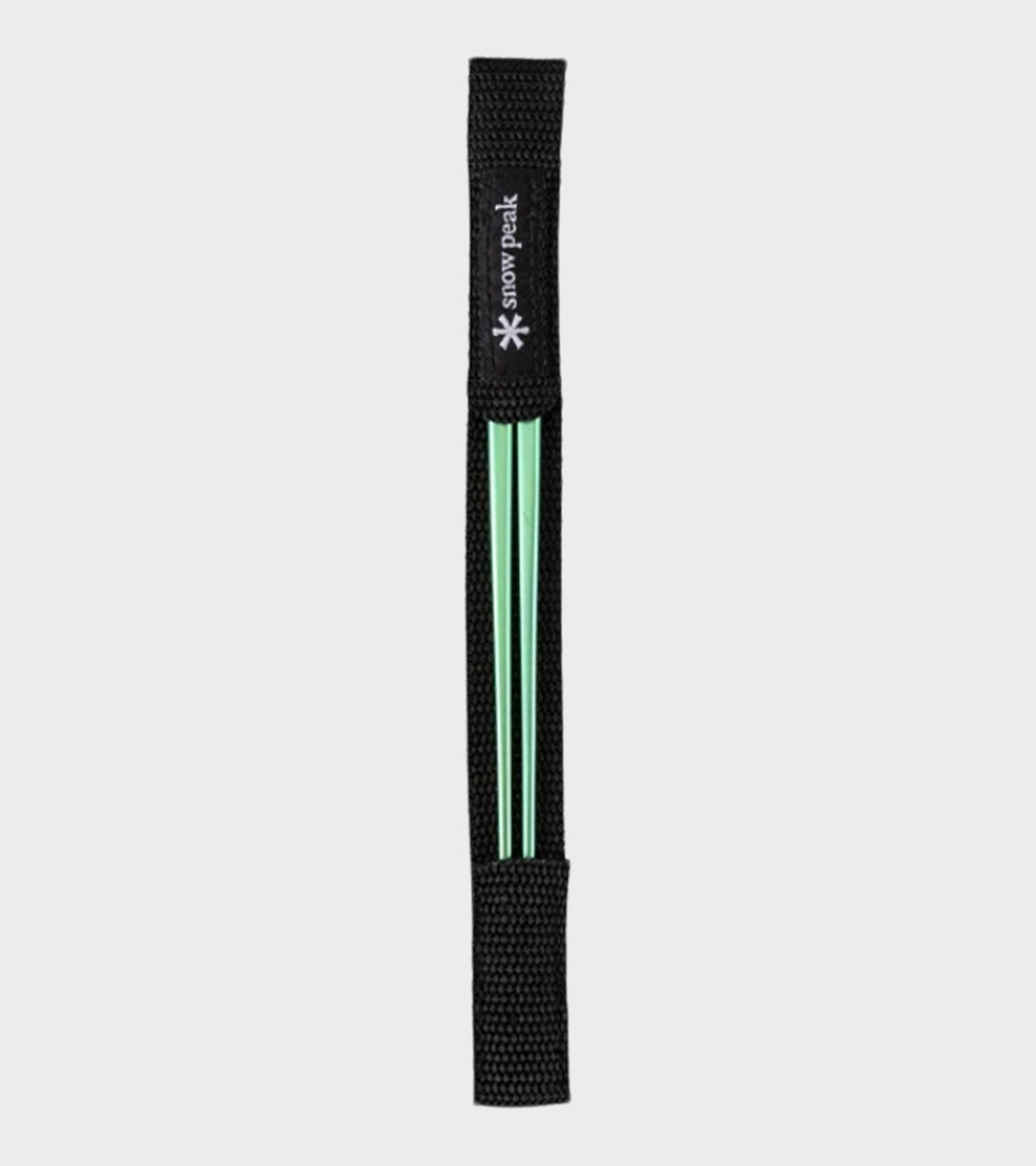 Anodized Titanium Chopsticks Green