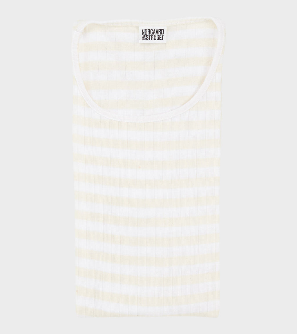 101 Rib Broadway White/Ecru