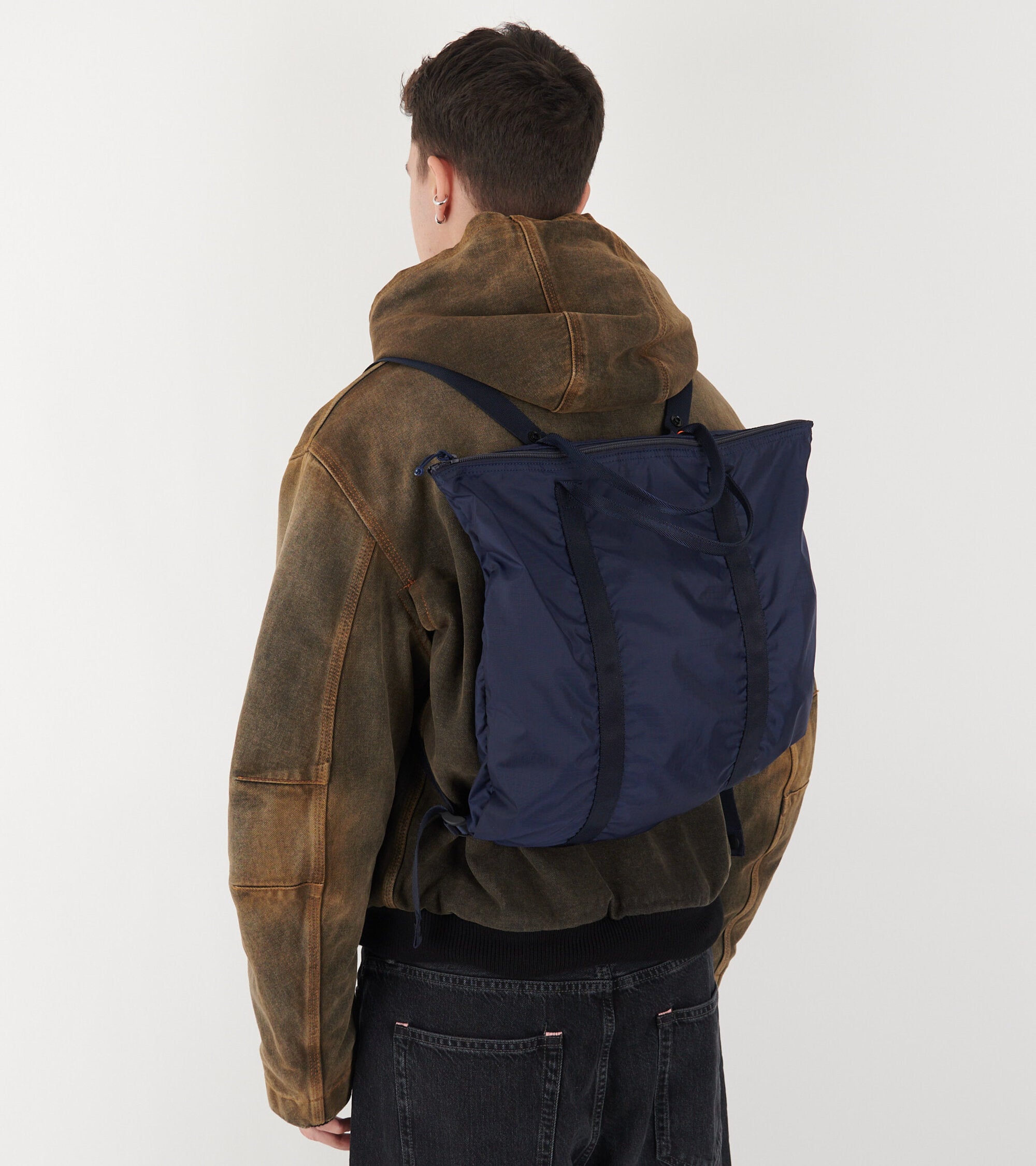 Flex 2Way Tote Bag Navy