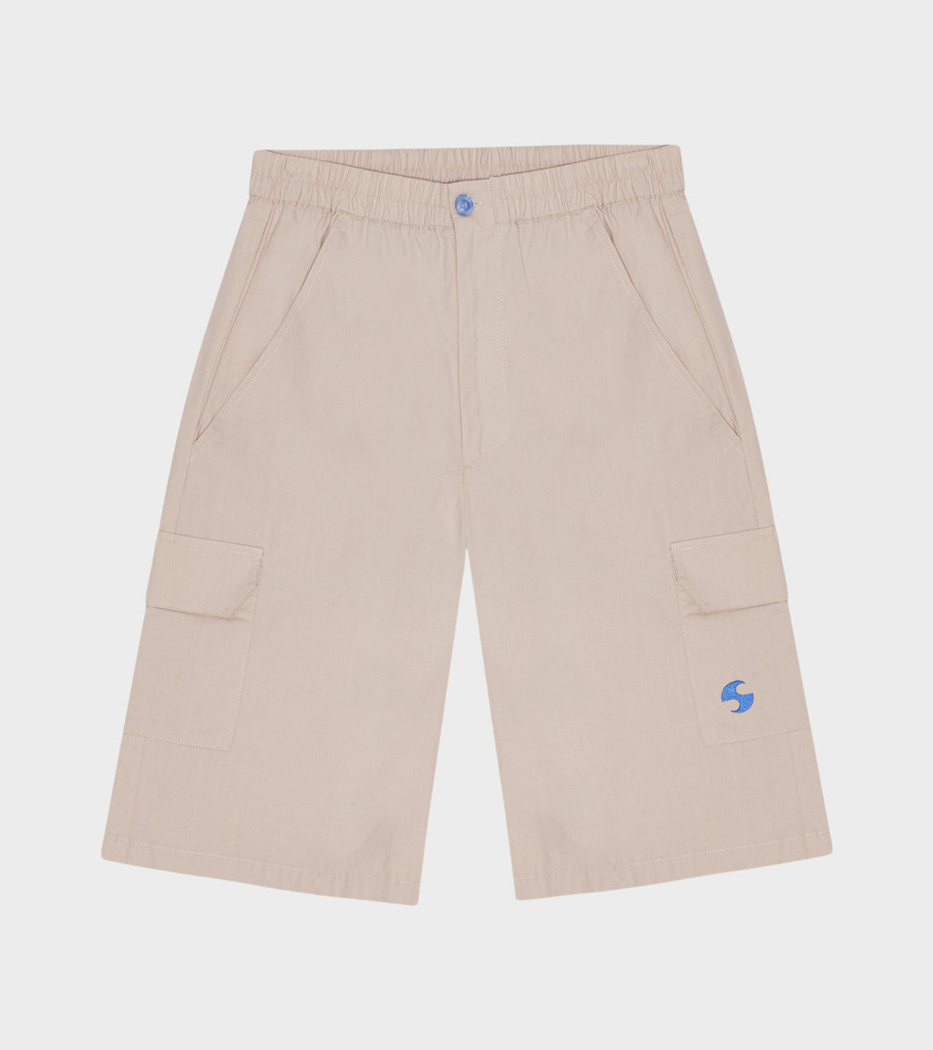 Riley Unisex Shorts Oat Milk