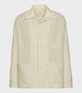 Striped Shirt Ecru