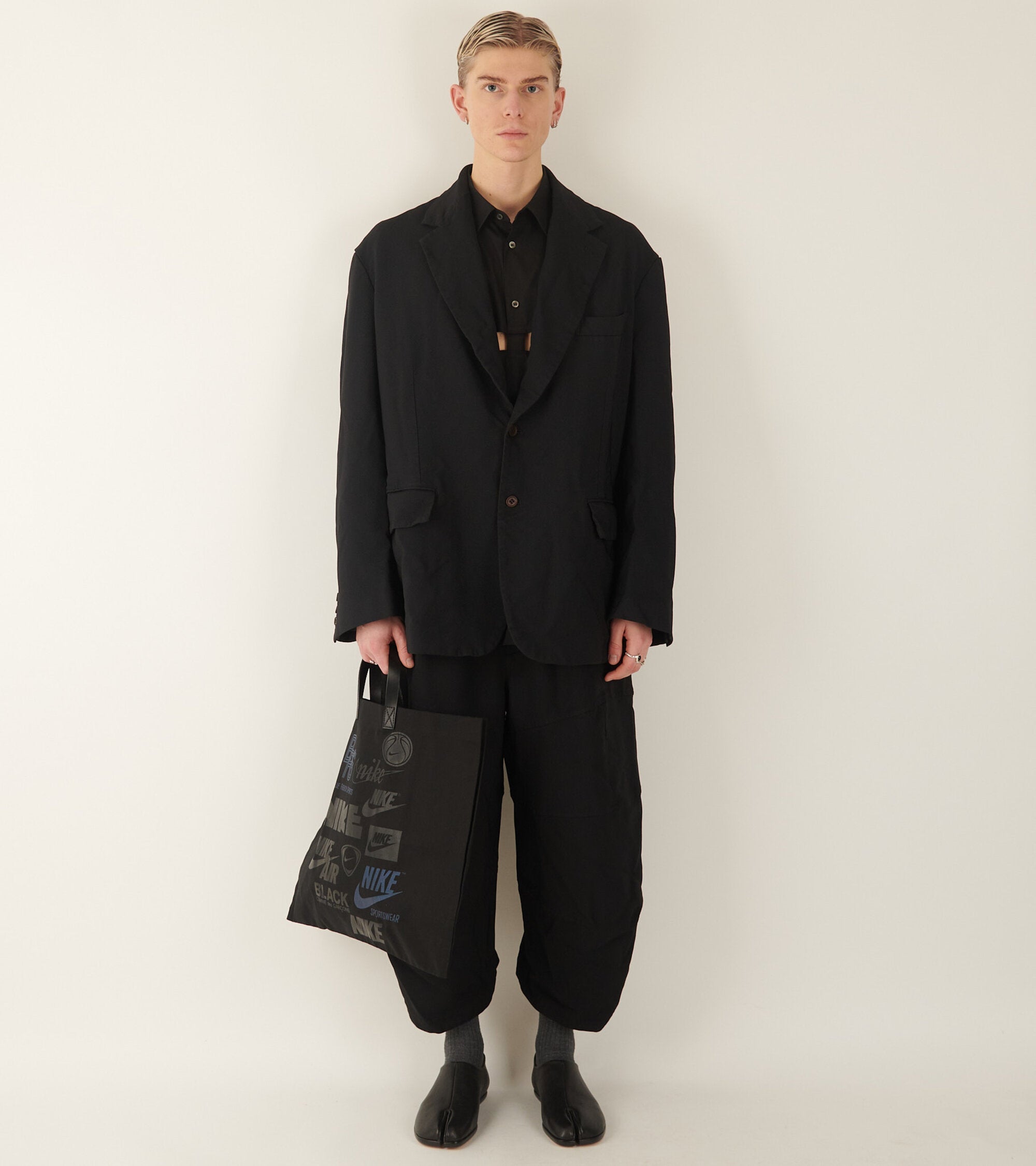 Tabi Slippers Black
