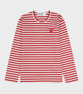 U Striped LS T-shirt Red