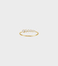 Large Full Moon Ring Gold