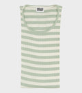 101 Rib Broadway Stone Green/Ecru