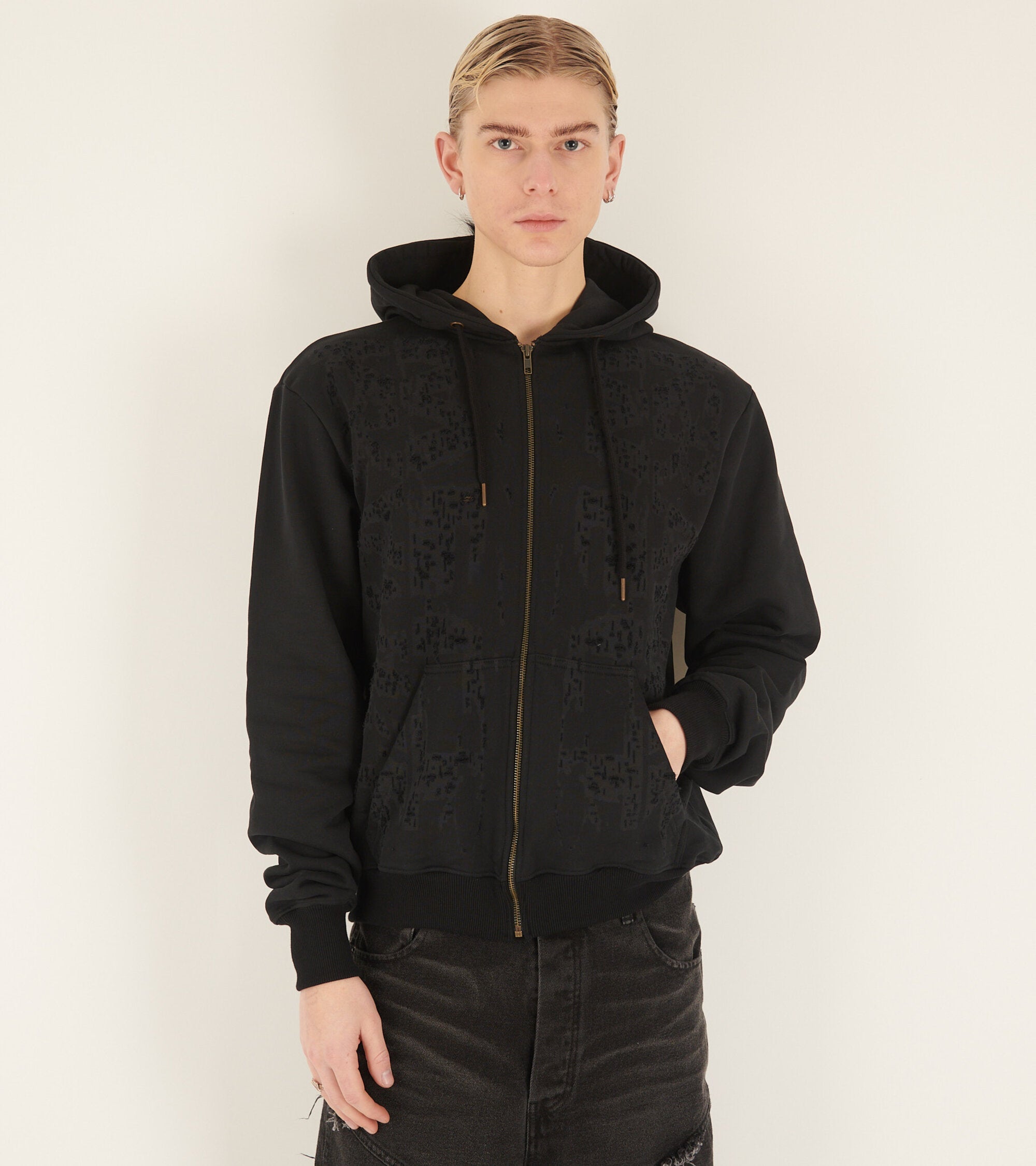 Sick World Hoodie Black