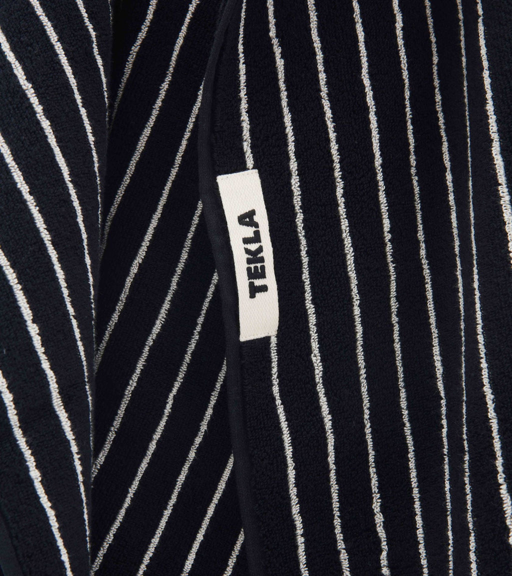 Hand Towel 50x90 Black Stripes