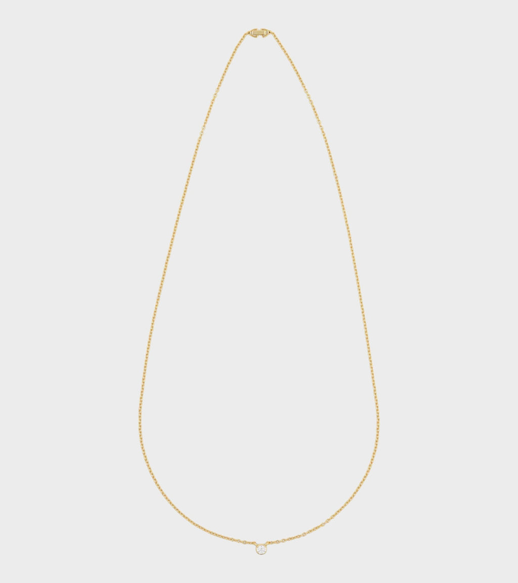 Oda Floating Necklace Gold