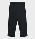 Wide Twist Trousers Black