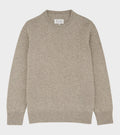 Relaxed Wool Knit Beige/Grey