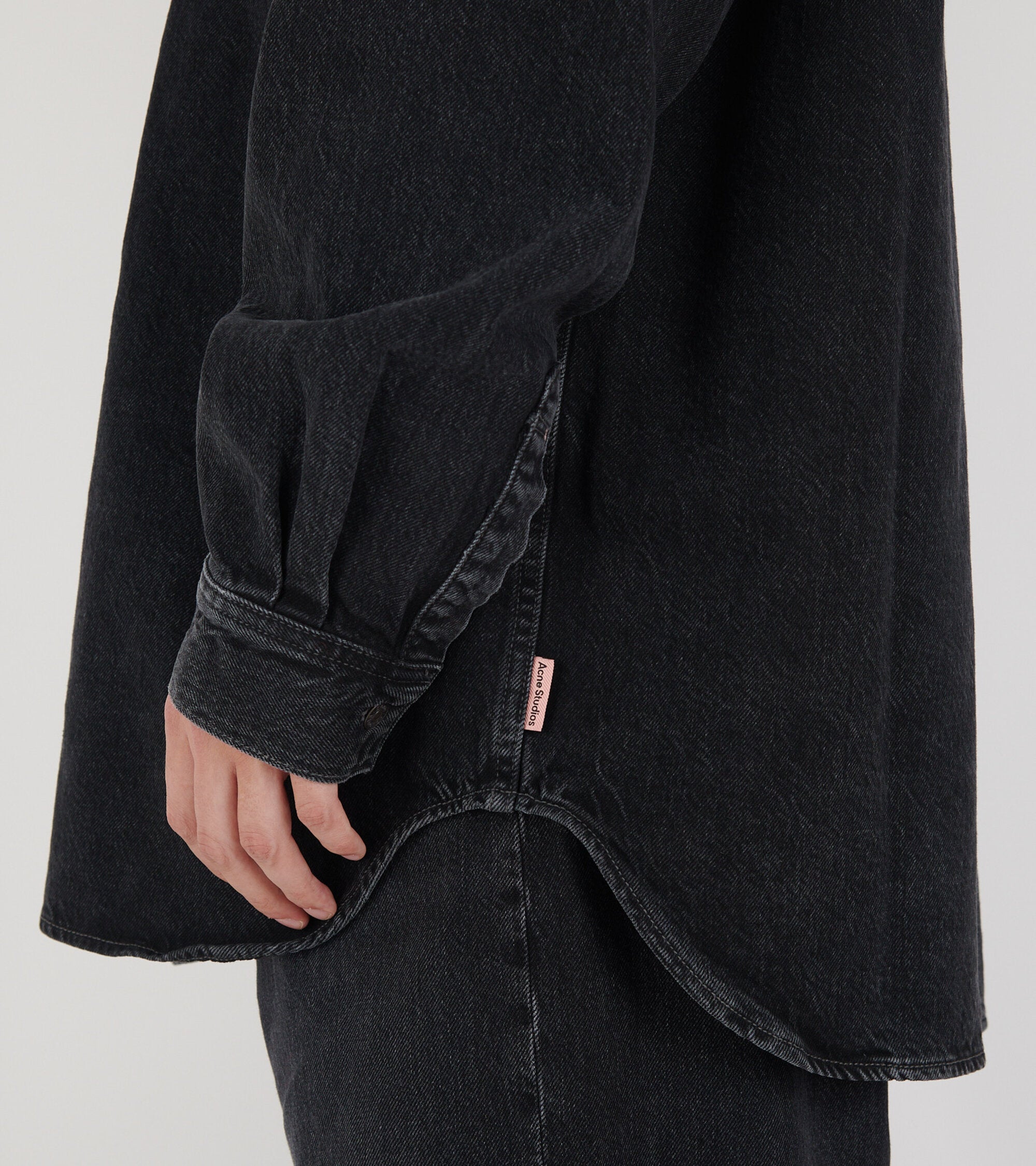 Denim Jacket Washed Black