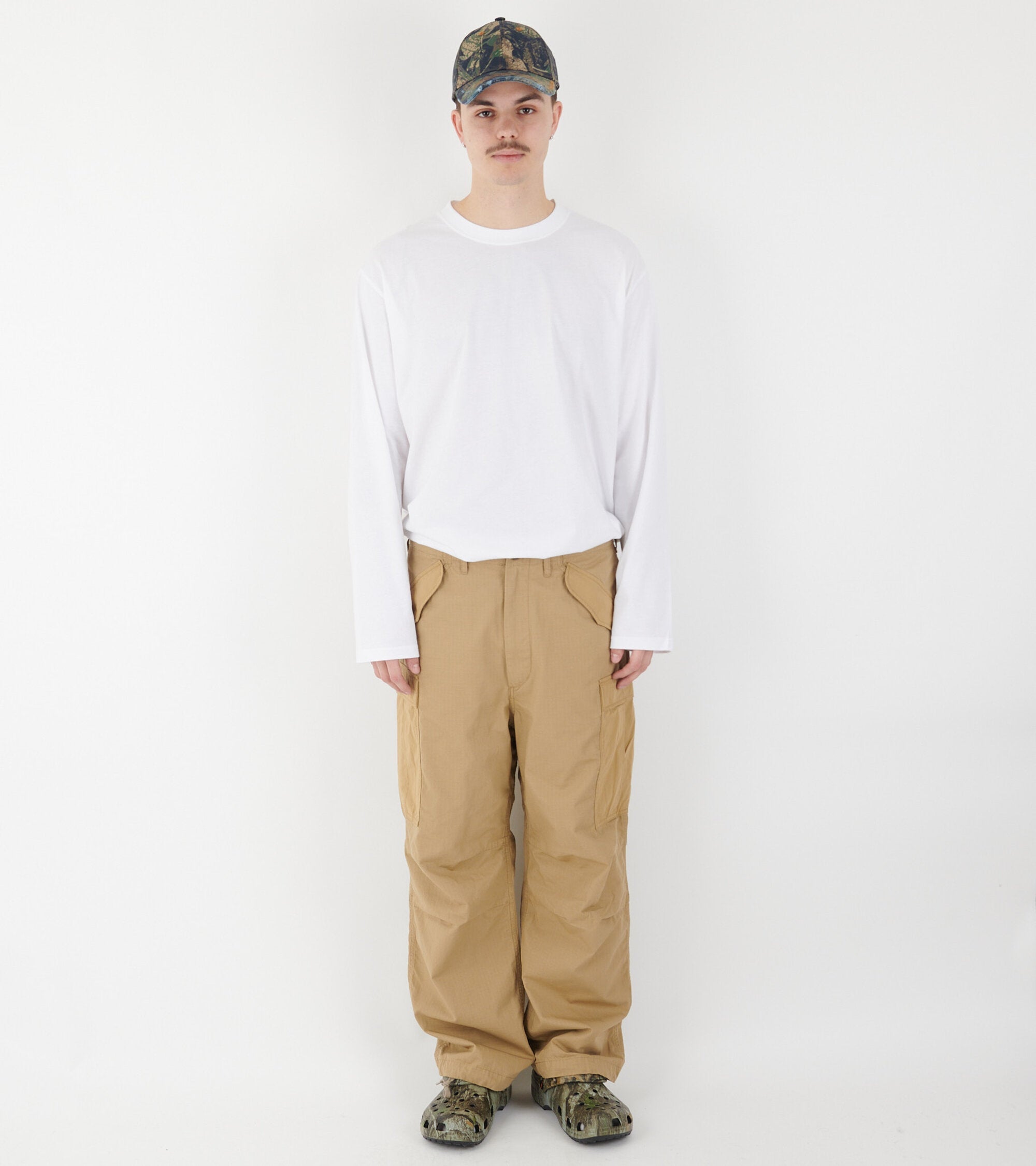 Greg Back Logo Longsleeve White