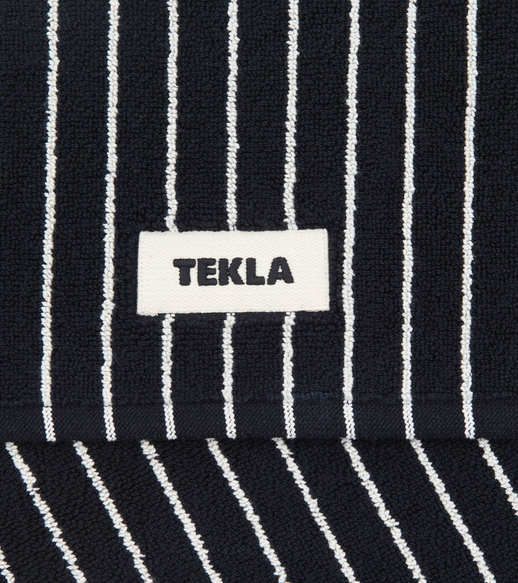 Bath Mat 50x70 Black Stripes